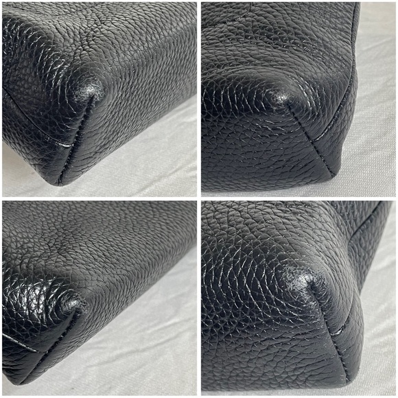 Kate Spade Black Pebbled Messenger Leather Crossbody Bag - Picture 11 of 17